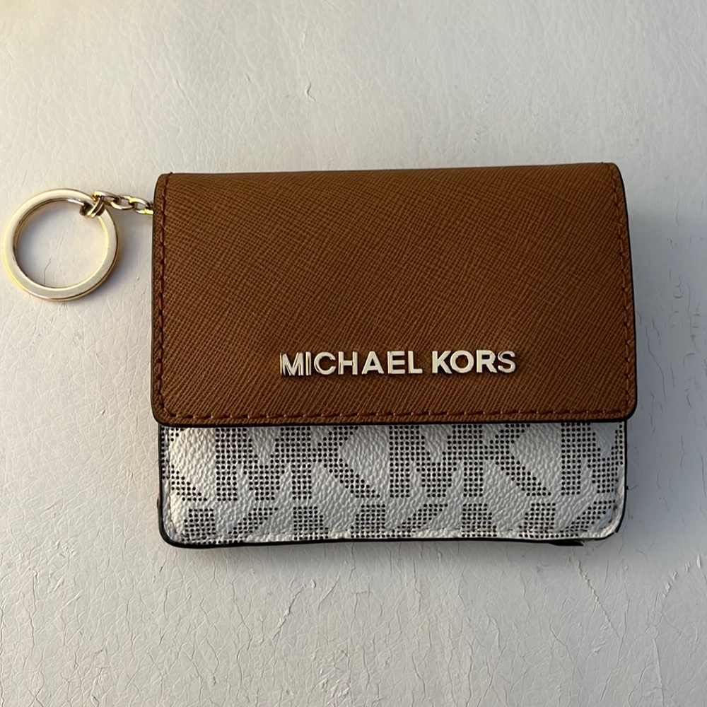 Michael Kors wallet and keychain